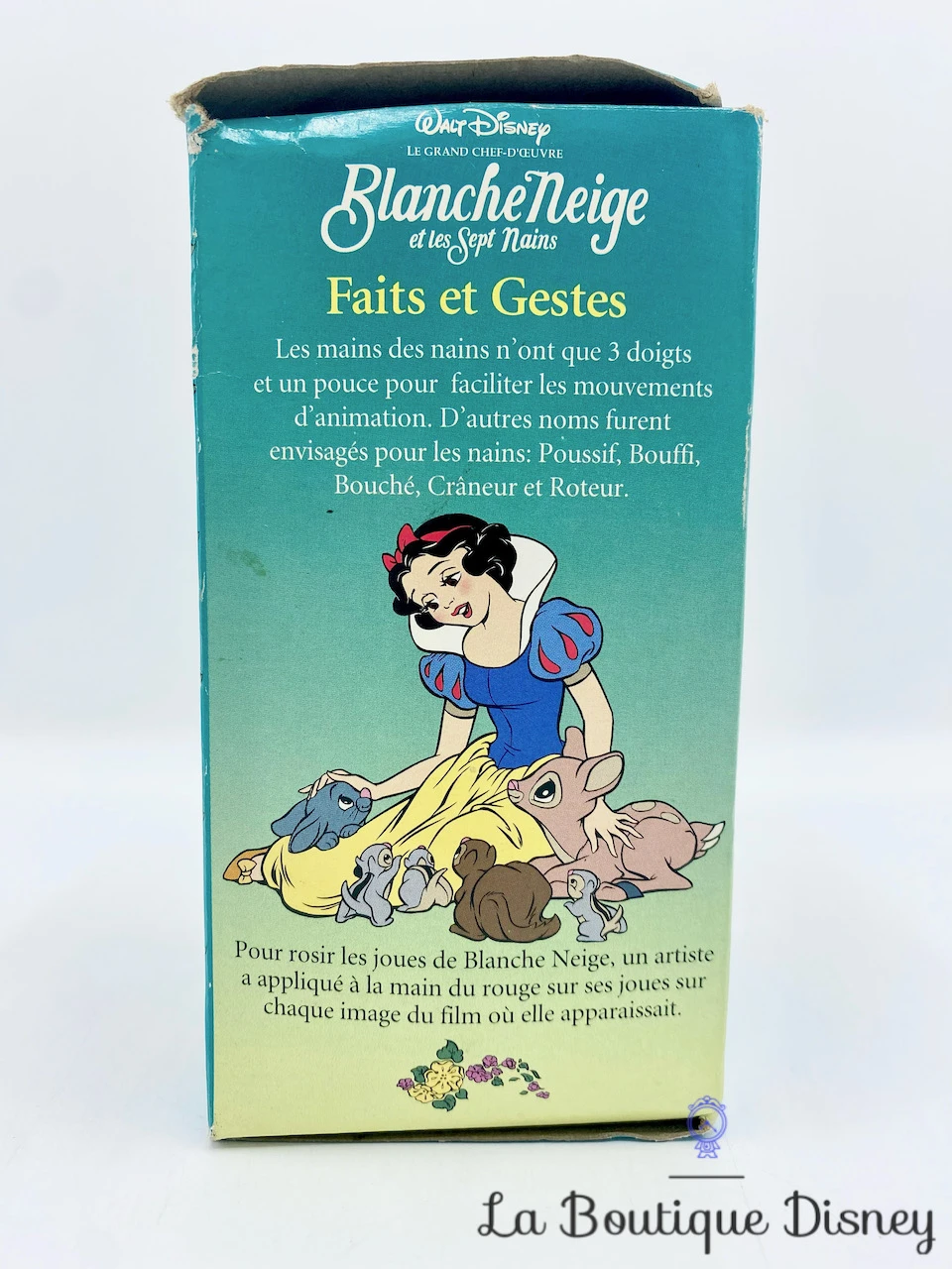 Verre Blanche Neige Et Les Sept Nains Walt Disney Les Grands Classiques Édition Limitée Burger King 1995 Vintage 7 Verre Blanche Neige Et Les Sept Nains Walt Disney Les Grands Classiques Édition Limitée Burger King 1995 Vintage – Image 5