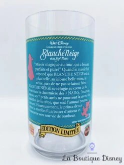 Verre Blanche Neige Et Les Sept Nains Walt Disney Les Grands Classiques Édition Limitée Burger King 1995 Vintage 11 Verre Blanche Neige Et Les Sept Nains Walt Disney Les Grands Classiques Édition Limitée Burger King 1995 Vintage -Disney verre blanche neige et les sept nains edition limitee burker king disney 1995 vintage 8
