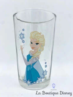 Verre Elsa La Reine Des Neiges Disney Frozen Princesse Robe Bleu