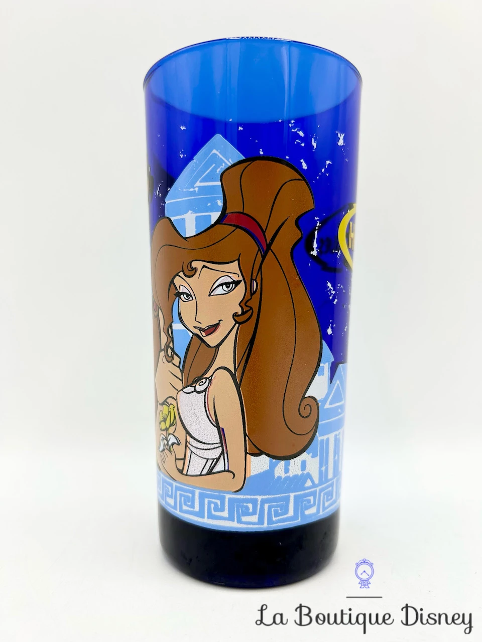 Verre Hercules Disney Vintage Bleu Hercule Megara 5 Verre Hercules Disney Vintage Bleu Hercule Megara – Image 3