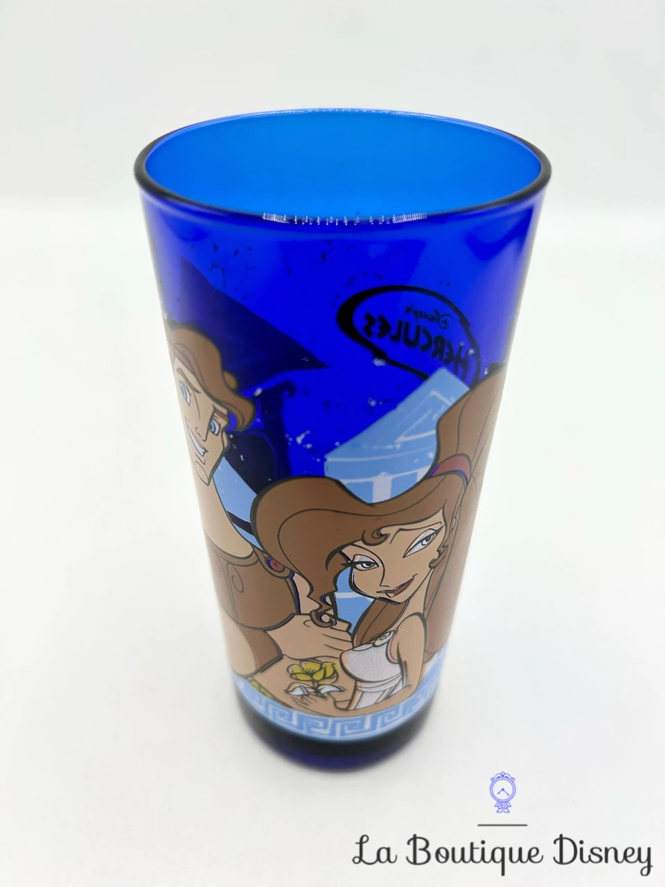 Verre Hercules Disney Vintage Bleu Hercule Megara 7 Verre Hercules Disney Vintage Bleu Hercule Megara – Image 5