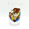 Verre La Belle Et La Bête Disney VMC Reims Moutarde Vintage