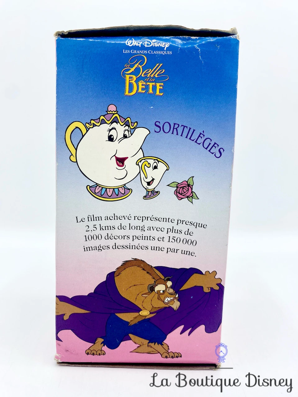 Verre La Belle Et La Bête Walt Disney Les Grands Classiques Édition Limitée Burger King 1995 Vintage 9 Verre La Belle Et La Bête Walt Disney Les Grands Classiques Édition Limitée Burger King 1995 Vintage – Image 7