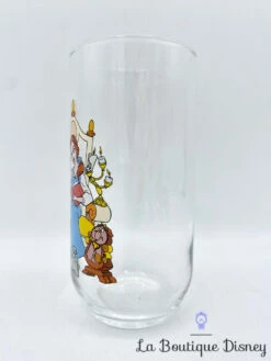 Verre Belle Lumière Big Ben Madame Samovar Zip Disney Vintage La Belle Et La Bête -Disney verre la belle et la bete walt disney productions vintage lumiere big ben samovar 3