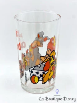 Verre Ducros La Belle Et Le Clochard Disney VMC Reims Vintage Moutarde -Disney verre la belle et le clochard disney vintage moutarde vmc reims 4