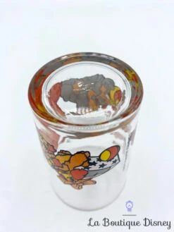 Verre Ducros La Belle Et Le Clochard Disney VMC Reims Vintage Moutarde -Disney verre la belle et le clochard disney vintage moutarde vmc reims 7