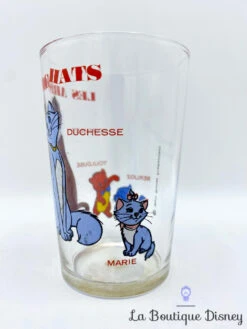 Verre Les Aristochats Walt Disney Productions VMC Reims Vintage Moutarde Chats -Disney verre les aristochats walt disney productions vintage moutarde chats 4