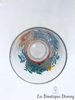Verre Meeko Poisson Pocahontas Disney Vintage Raton Laveur Moutarde -Disney verre meeko poisson pocahontas disney vintage moutarde 3