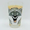Verre Meeko Pocahontas Disney Vintage Moutarde Raton Laveur -Disney verre meeko raton laveur pocahontas disney vintage 1