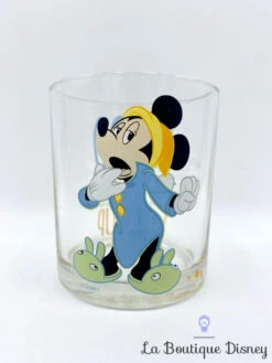 Verre Mickey Mouse Good Morning Time To Wake Up Disney HOME