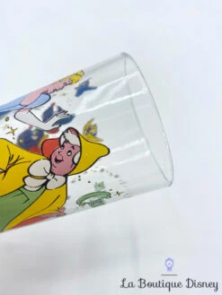 Verre Cendrillon Walt Disney Productions Vintage Moutarde Marraine Gus -Disney verre moutarde cendrillon walt disney productions vintage marraine fee gus 5