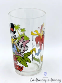 Verre La Bande à Picsou Disney Moutarde Ducros Vintage -Disney verre moutarde ducros la bande a picsou vintage disney 1