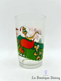 Verre Robin Des Bois Disney VMC Vintage Moutarde -Disney verre moutarde robin des bois disney vmc reims vintage 2