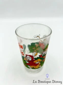 Verre Robin Des Bois Disney VMC Vintage Moutarde -Disney verre moutarde robin des bois disney vmc reims vintage 5