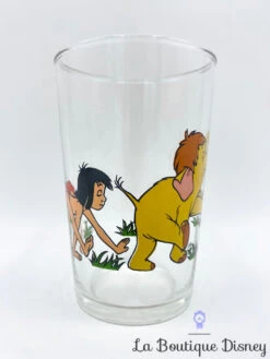 Verre Mowgli Junior Disney Le Livre De La Jungle Petit Homme éléphant Moutarde Vintage