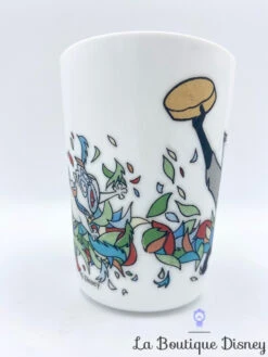 Verre Meeko Percy Disney Pocahontas Vintage Gobelet Céramique -Disney verre pocahontas meeko percy vintage arcopal gobelet disney 2