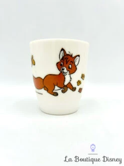 Verre Rox Et Rouky Walt Disney Productions Renard Chien Mélamine Vintage