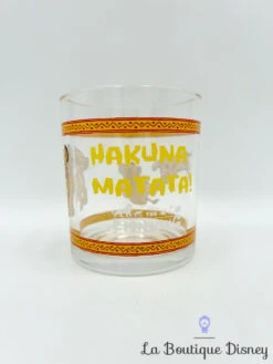 Verre Simba Nala Hakuna Matata The Lion King Disney Le Roi Lion -Disney verre simba nala le roi lion disney hakuna matata 0