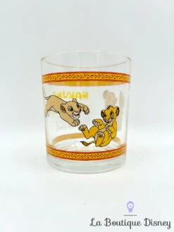 Verre Simba Nala Hakuna Matata The Lion King Disney Le Roi Lion