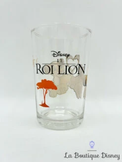 Verre Simba Nala Coeur Le Roi Lion Disney Moutarde -Disney verre simba nala le roi lion disney moutarde 2