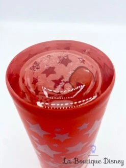 Verre Tigrou Disney Store Exclusive Winnie L'ourson étoiles Rouge -Disney verre tigrou visage rouge disney store exclusive winnie ourson 4