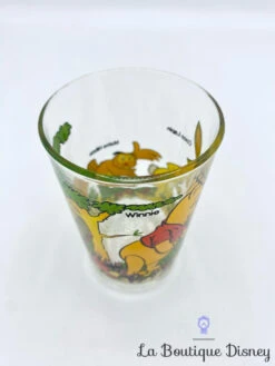 Verre Winnie L'ourson Castor Disney VMC Reims Vintage Moutarde -Disney verre winnie ourson coco lapin walt disney productions vmc reims vintage moutarde 5