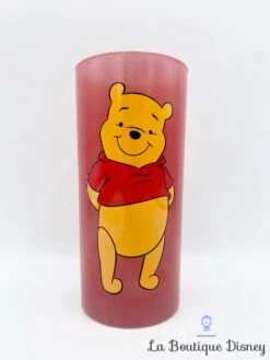 Verre Winnie L'ourson P Disney Store Exclusive Pooh Rouge
