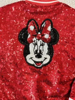 Veste Minnie Mouse Sequins Rouges Disney Store Taille 4 Ans Blazer -Disney veste sequins minnie mouse rouge disney store blazer teddy 3