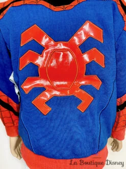 Veste Spiderman Marvel Disney Store Taille 4 Ans Araignée Bleu Rouge Toile -Disney veste spiderman disney store marvel bleu rouge capuche araignee 3